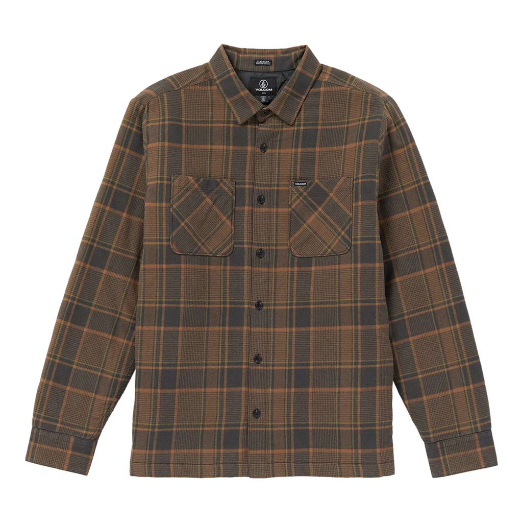 Shop Volcom Brickstone Lined Flannel LS Shirt in Mud online with Pavement. Free, fast NZ shipping over $150, same day Dunedin delivery. Afterpay and Laybuy options. Easy returns.
