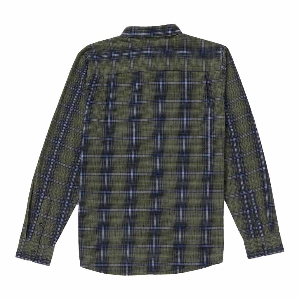 Volcom Heavy Twill Flannel LS Shacked - Old Mill. 100% Cotton yarn dye brushed flannel shirt. Shop Volcom men's clothing and accessories online with Pavement, Dunedin's independent skate store since 2009. Free NZ shipping over $150 - Same day Dunedin delivery - Easy returns. 