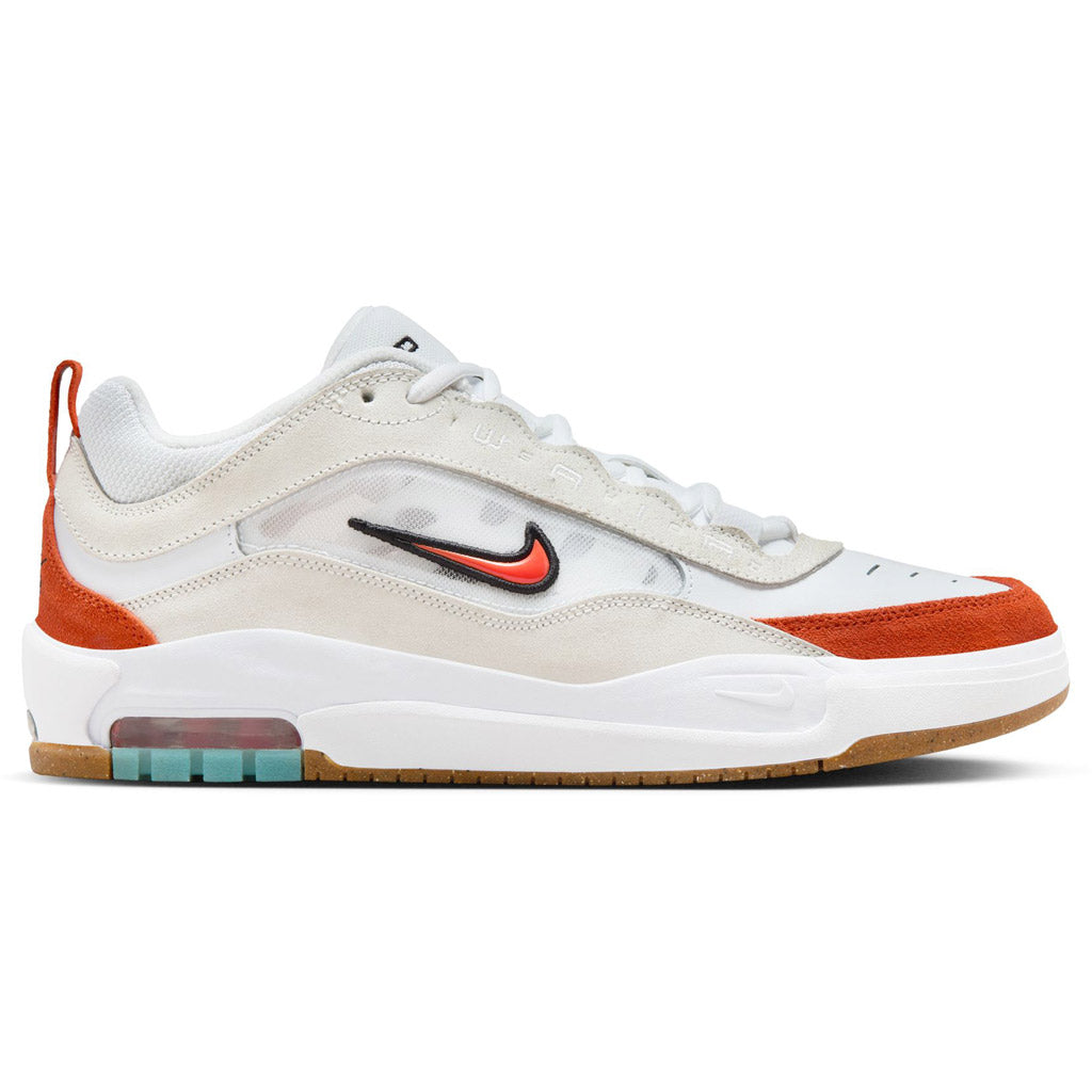 Nike SB Air Max Ishod - White/Orange-Summit White-Black. The Nike SB Ishod 2 continues its innovative reputation with a cupsole designed to break in easily, and an exposed air pillar with Max Air technology. FB2393-103. Shop Nike SB online with Pavement. Free NZ shipping over $150. Easy returns. Pavement Skate Store.