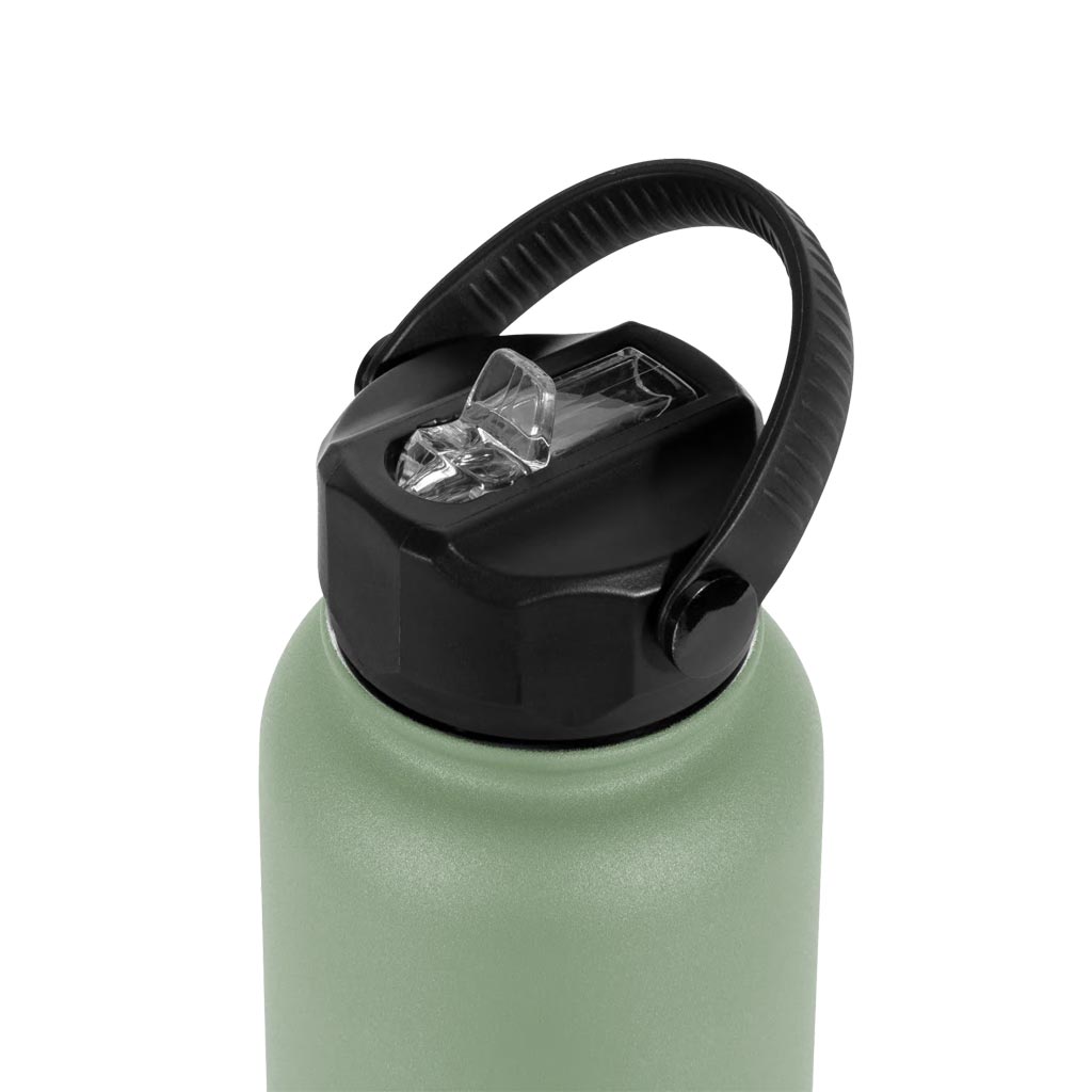 PROJECT PARGO 950ml INSULATED SPORTS BOTTLE - EUCALYPTUS GREEN