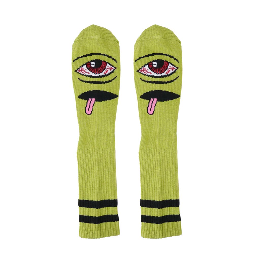 Toy Machine Bloodshot Eye Socks - Green. One size fits most. Shop Toy Machine skateboards, accessories and clothing online with Pavement, Dunedin's independent skate store. Free NZ shipping over $150 - Same day Dunedin delivery - Easy returns.