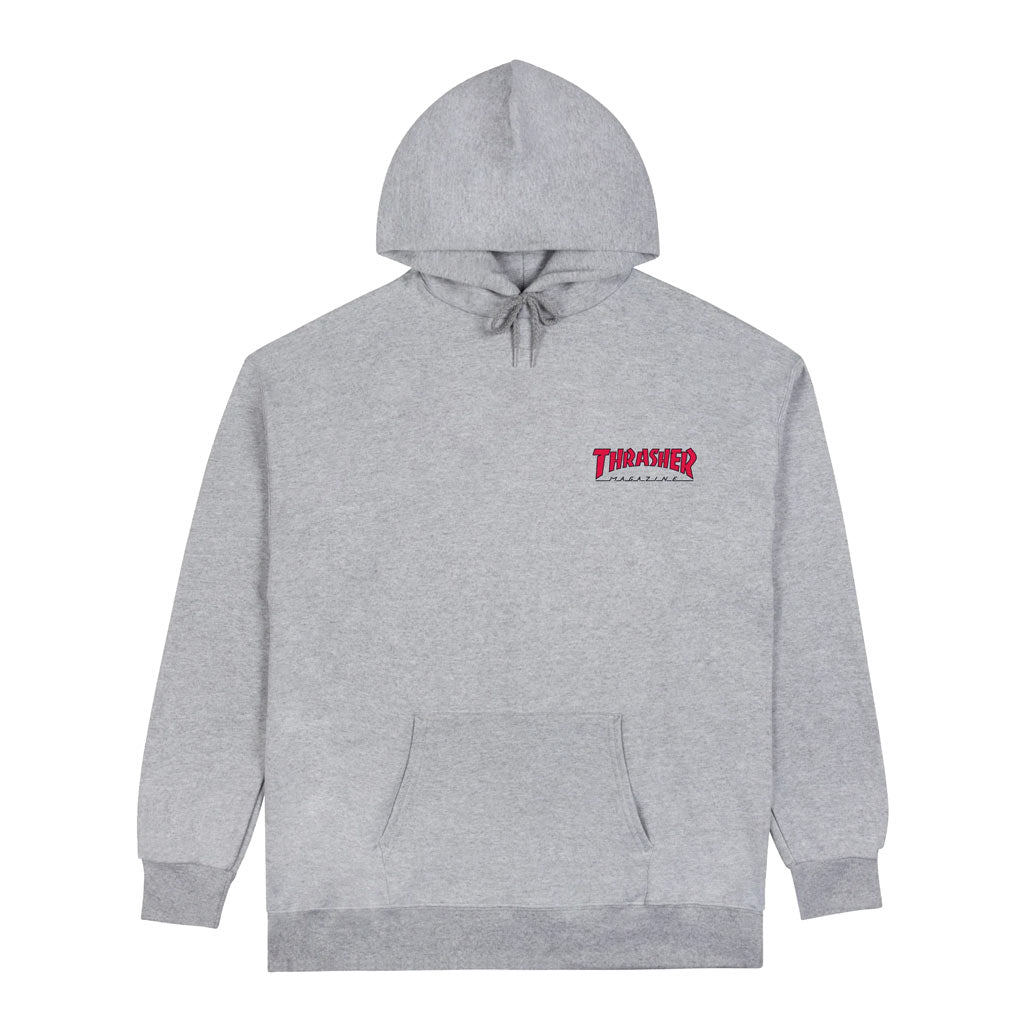 Buy Thrasher Little Outline Hood - Grey. Free, fast shipping across Aotearoa on orders over $150. Same day delivery Ōtepoti before 3. Buy now, pay later with Afterpay and Laybuy. Shop Thrasher closing and accessories with Pavement skate shop, Ōtepoti.