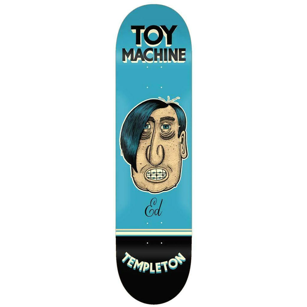 Toy Machine Ed Templeton Pen n Ink Skateboard Deck - 8.5" x 31.75". WB 14.3". Nose 6.9". Tail 6.4". Medium Concave. Shop skateboard decks online with Pavement, Dunedin's independent skate store since 2009. Free express NZ shipping over $150 and same day Dunedin delivery.