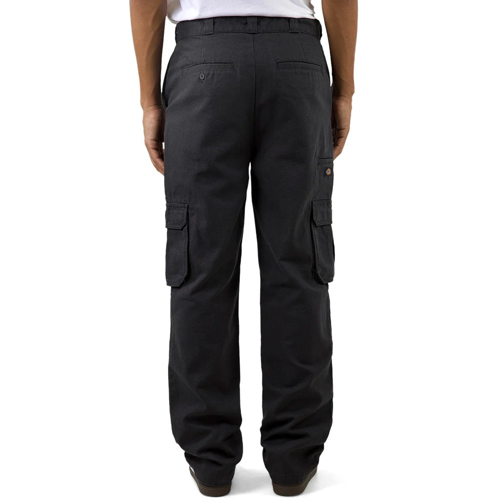 DICKIES 85-283 CANVAS LOOSE FIT CARGO PANT - WASHED GRAPHITE