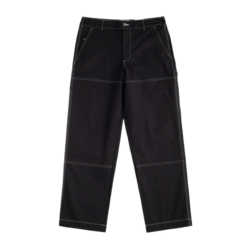 Nike SB Double Knee Pant - Black. Woven cotton ripstop fabric is durable and made to last. Double-knee paneling enhances the durability in high-wear areas. 97% cotton/3% spandex. Style: FB8428-010. Shop Nike SB apparel, skate shoes and accessories with free, fast NZ shipping over $150. Pavement skate store, Dunedin.