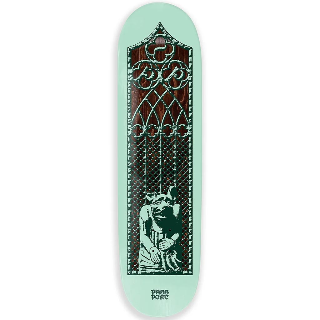 Pass~Port Gargoyle Series Skateboard Deck - Dogged - 8.38" x 32.125" - WB 14.375". Free, fast NZ shipping. Buy Pass~Port decks, clothing and accessories with Pavement, Dunedin's independent skate store since 2009.