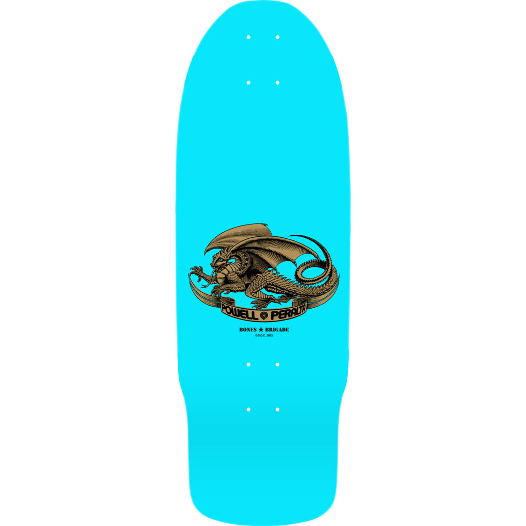Powell Peralta Bones Brigade Series 15 Reissue Skateboard Deck - Caballero Blue Light. Shape #: SOC 173 10.09" x 29.69". Shop reissue skateboard decks and accessories online with Pavement, Dunedin's independent skate store, since 2009. Free NZ shipping over $150 - Same day Dunedin delivery.