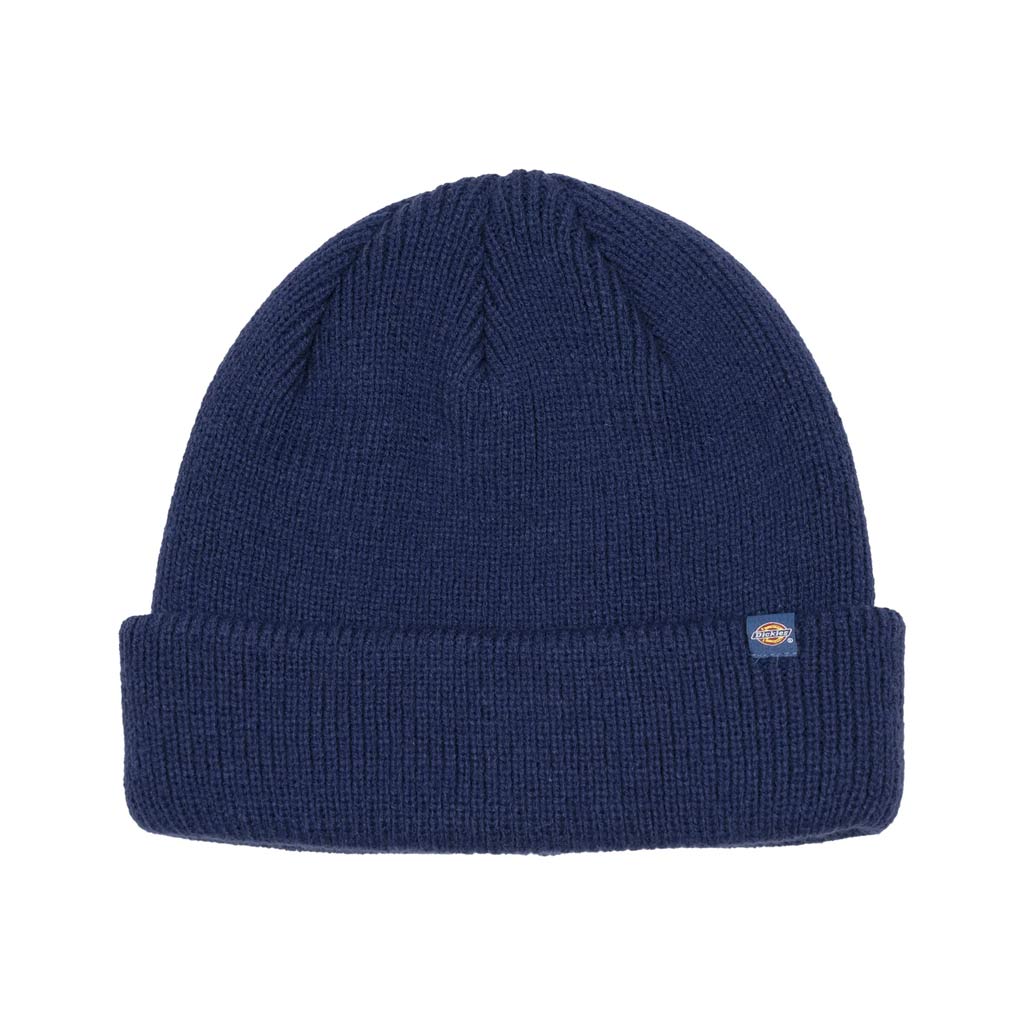 Dickies Seattle Cuff Beanie - Navy. 100% Acrylic. The Seattle basic cuff beanie features a font woven label. Product Code: K1222302. Shop Dickies beanies online with Pavement and enjoy free NZ shipping over $150, same day Dunedin delivery and easy returns. Pavement skate store, Dunedin.