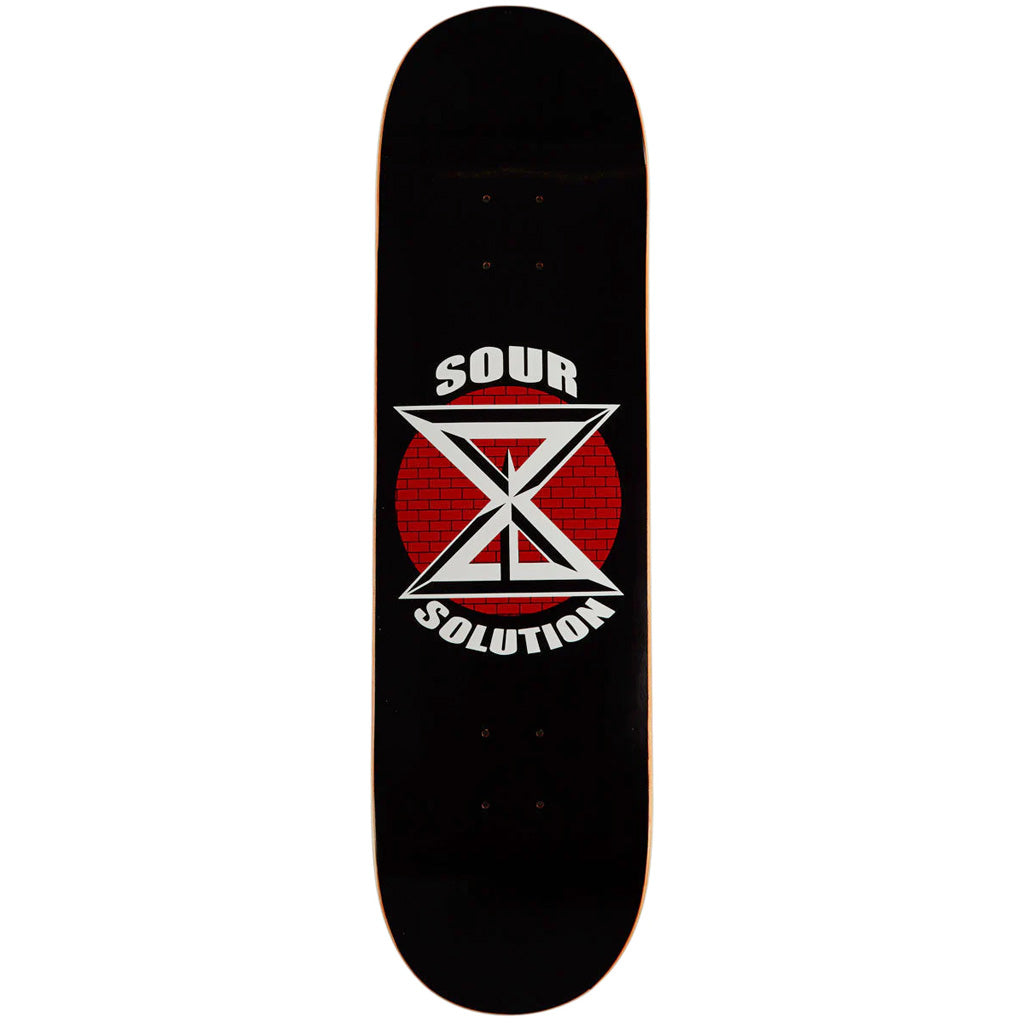 Sour Solution DK Black Deck - 8.5" x 32" - WB 14.2". Free NZ shipping. Shop Sour Solution skateboard decks, apparel and accessories online with Pavement, Dunedin's independent skate store since 2009.