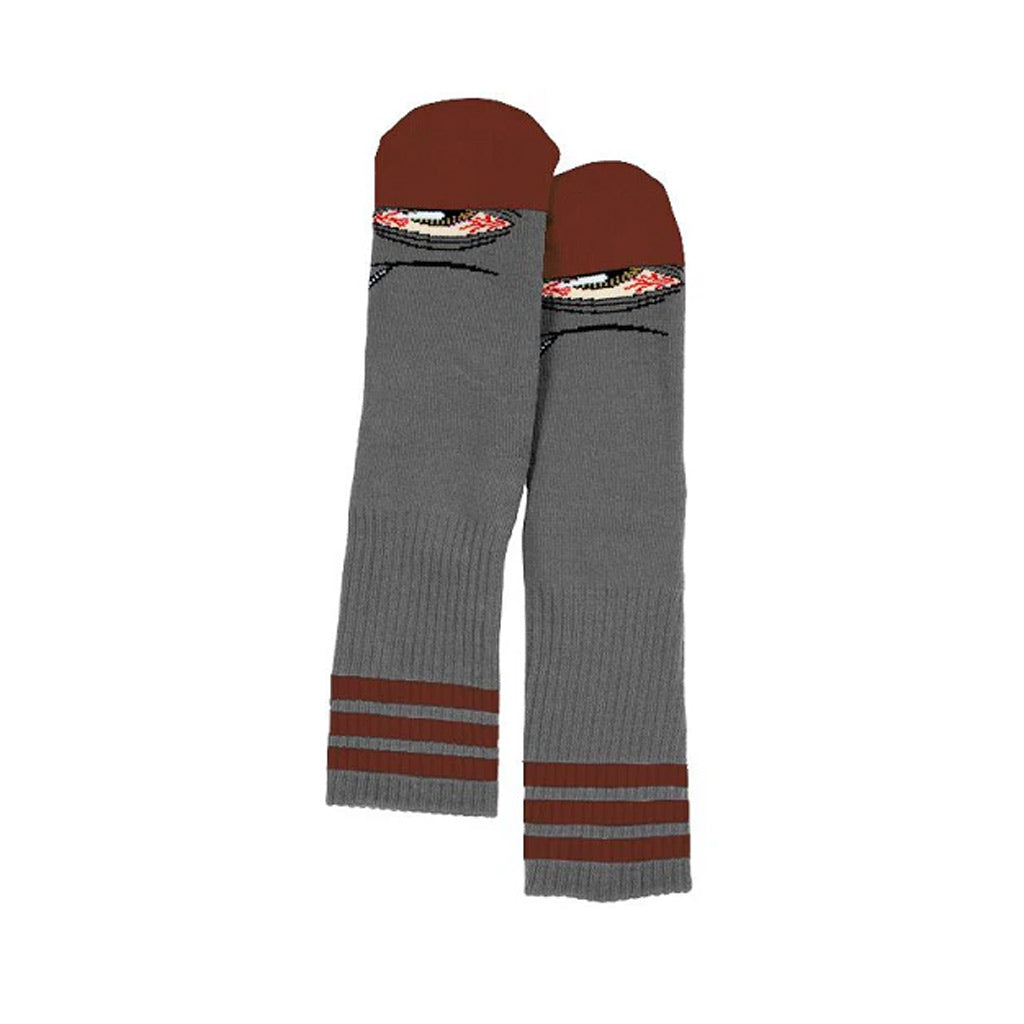 Toy Machine Stoner Sect Socks - Charcoal.  One size fits most. Shop Toy Machine skateboards, accessories and clothing online with Pavement, Dunedin's independent skate store. Free NZ shipping over $150 - Same day Dunedin delivery - Easy returns.