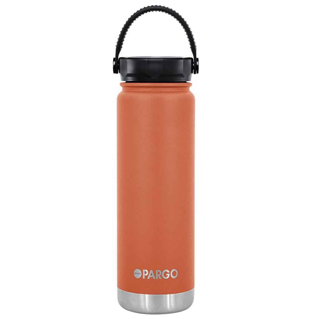 Project Pargo 750ml Insulated Water Bottle - Outback Red. Project PARGO Delivering you premium insulated reusable water bottles, reusable coffee cups and stubby holders made from high-grade stainless steel. Buy now. Free, fast NZ delivery on orders over $100 with Pavement skate store, Dunedin.