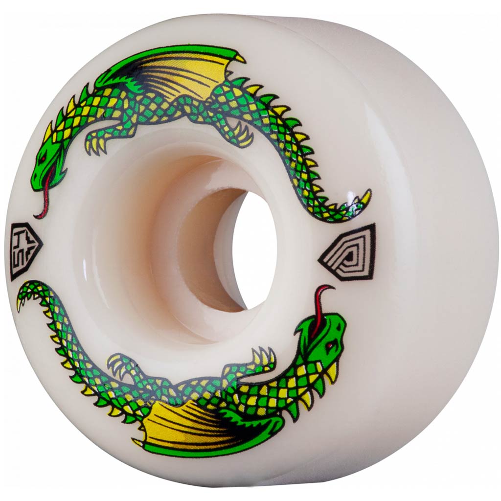 Powell Peralta Dragon Formula Green Dragon 54mm 93a Wheels. Skate the amazing new urethane formula from Powell Peralta. Free N.Z shipping on orders over $100. Pavement skate shop, Dunedin.