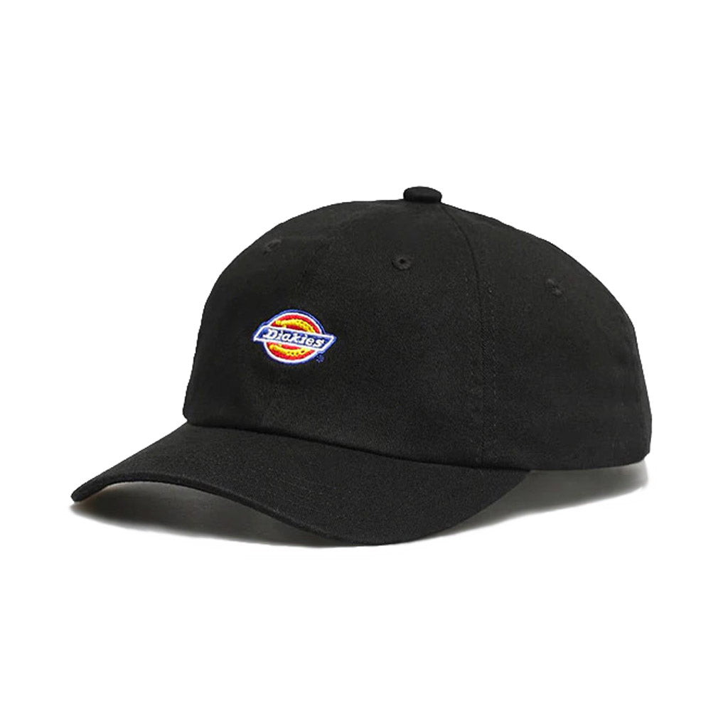 Dickies Classic Label 6 Panel Cap - Black. 100% Cotton Twill Men's Dickies 6 panel hat featuring the Classic Logo. Product Code: DM123-HW03. Shop Dickies caps, apparel and accessories and cop free shipping across New Zealand on your order over $100 at Pavement, Dunedin's independent skate store.