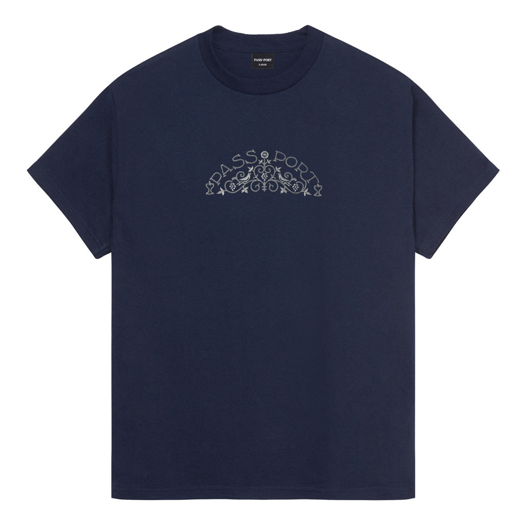 Passport Vineyard Birds Tee - Navy | Pavement