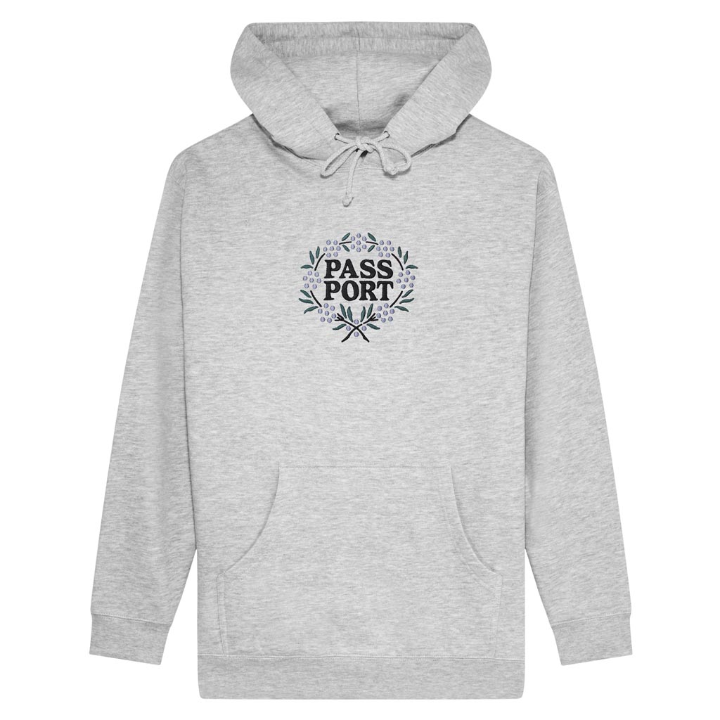 Passport Wattle Hoodie - Ash | Pavement