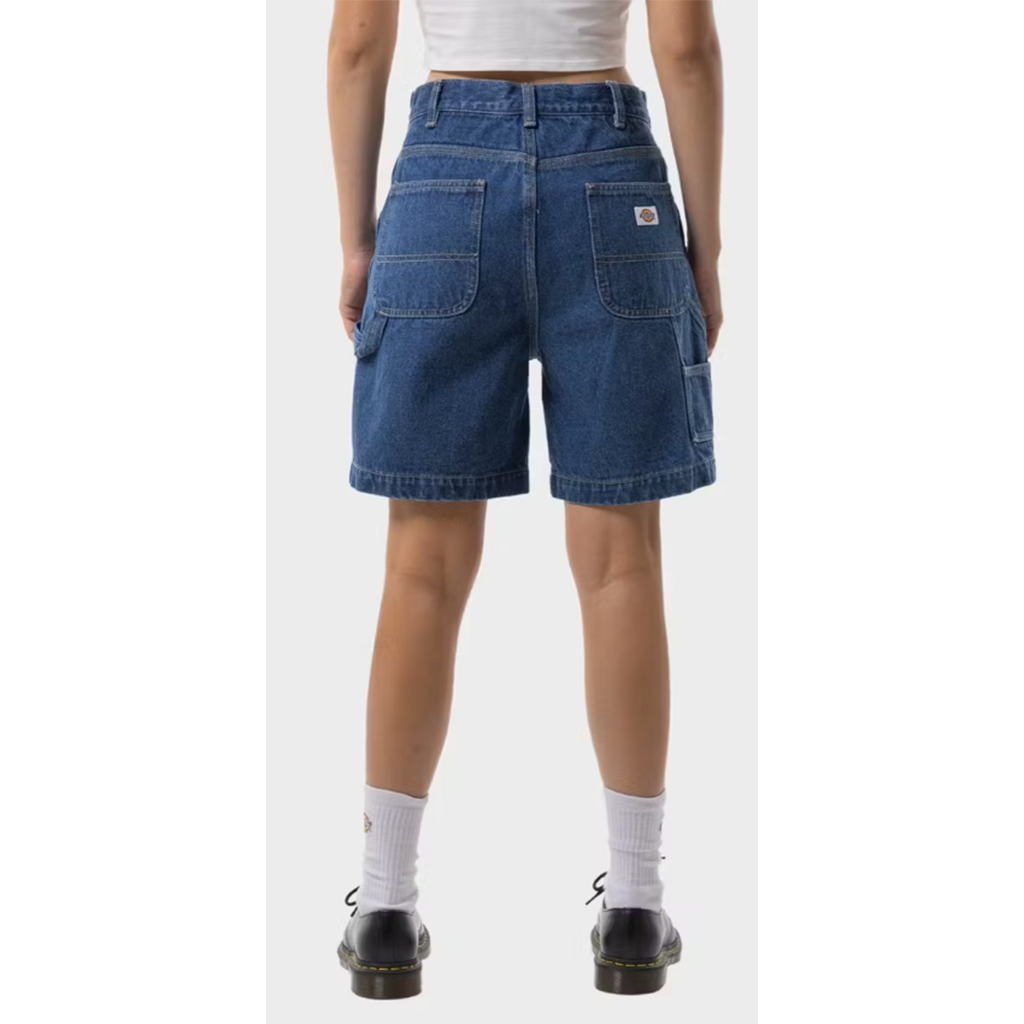 Dickies 1997 Denim Shorts - Stone Washed Indigo. 14 Oz 100% Cotton Denim - Relaxed baggy fit. Free NZ shipping when you spend over $150 on your Dickies order. Pavement, Dunedins locally owned and operated skate store. 