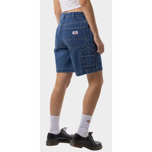 Dickies 1997 Denim Shorts - Stone Washed Indigo. 14 Oz 100% Cotton Denim - Relaxed baggy fit. Free NZ shipping when you spend over $150 on your Dickies order. Pavement, Dunedins locally owned and operated skate store. 