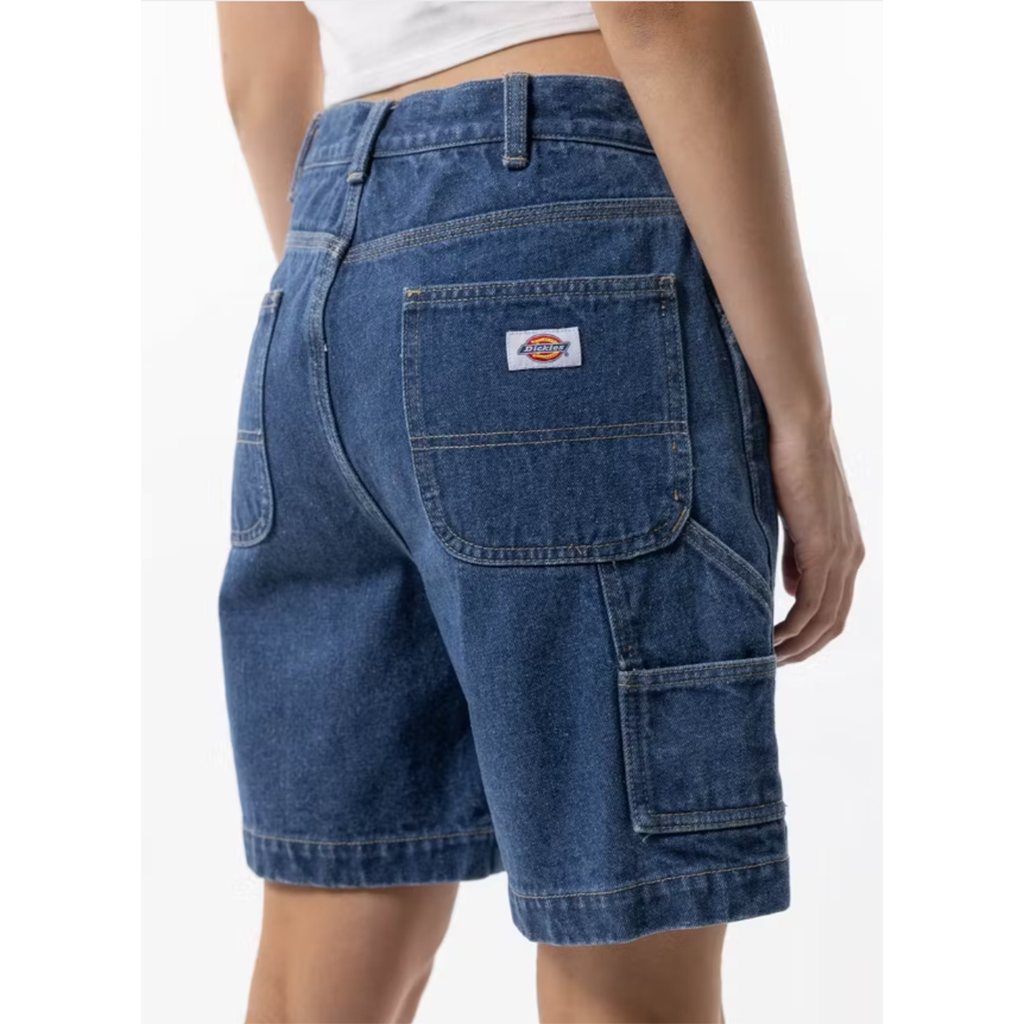 Dickies 1997 Denim Shorts - Stone Washed Indigo. 14 Oz 100% Cotton Denim - Relaxed baggy fit. Free NZ shipping when you spend over $150 on your Dickies order. Pavement, Dunedins locally owned and operated skate store. 