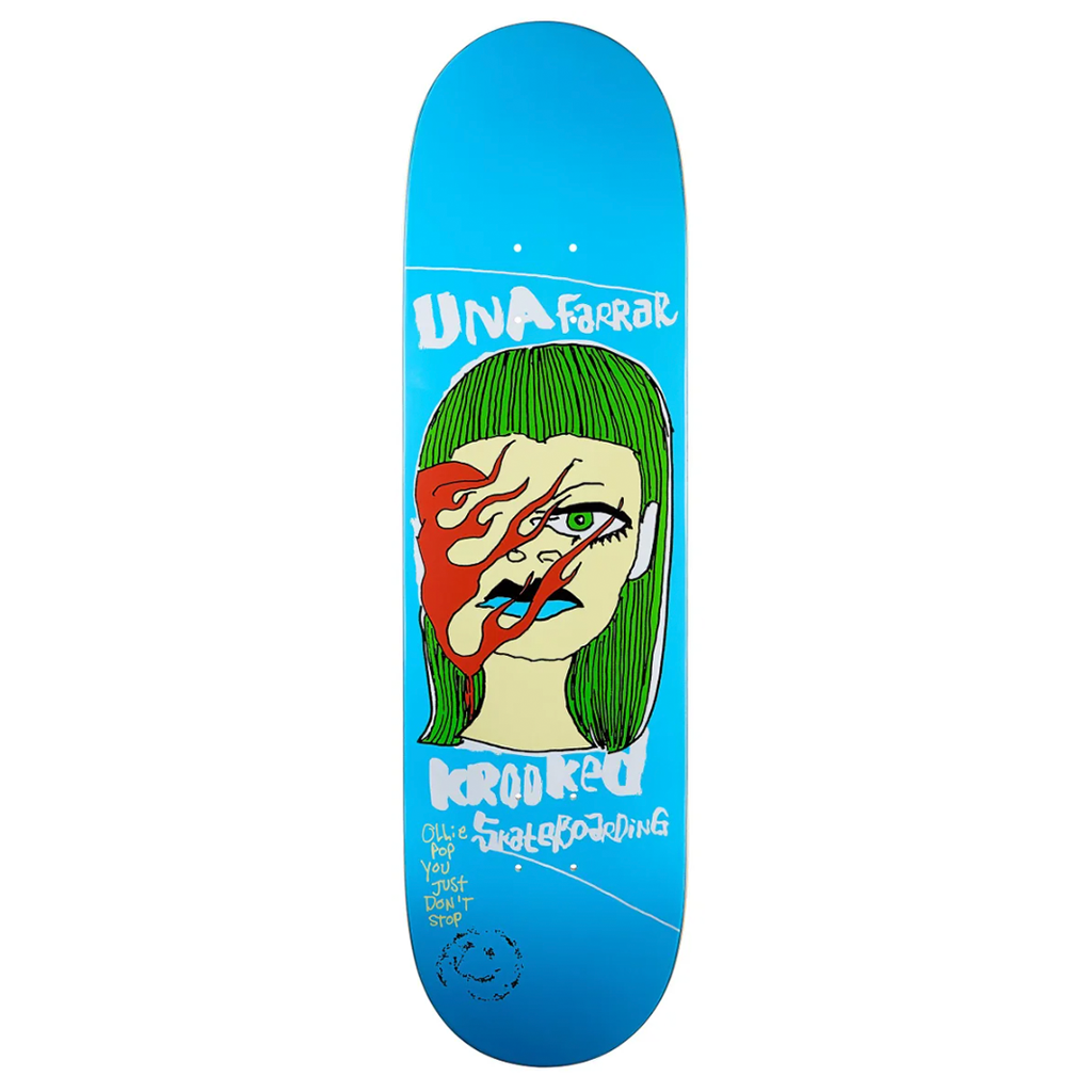 Krooked Secret Pro 8.38 - Una Farrar pro model- True Fit Mold- Width - 8.38"- Length - 31.75"- Wheelbase - 14". Shop our Krooked collection online with Pavement, Dunedin's independent skate store, run by skaters. Free, fast NZ shipping over $150.