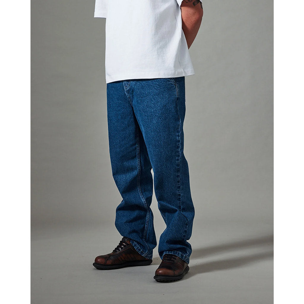 Pass~Port Workers Club Jean - Washed Dark Indigo. Shop Pass~Port skateboard decks and clothing online with Pavement Skate Store with free NZ shipping over $100*