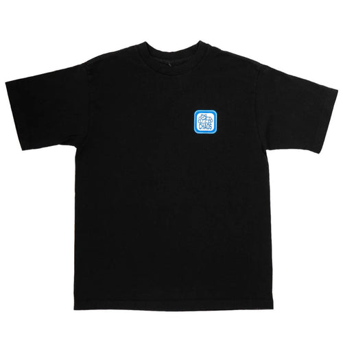 411 Chaos Tee in Black | Shop 411VM clothing with free Aoteroa NZ shipping over $100* with Pavement Skate Store.