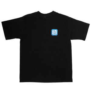 411 Chaos Tee in Black | Shop 411VM clothing with free Aoteroa NZ shipping over $100* with Pavement Skate Store.
