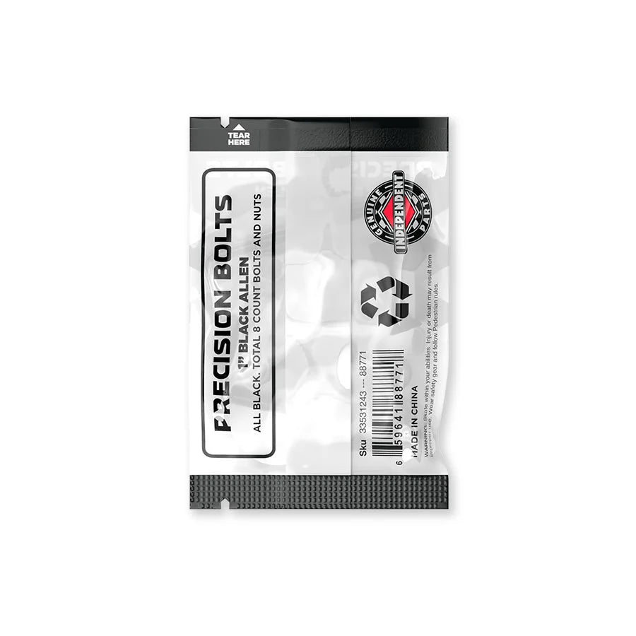 INDEPENDENT 1" ALLEN HARDWARE - BLACK