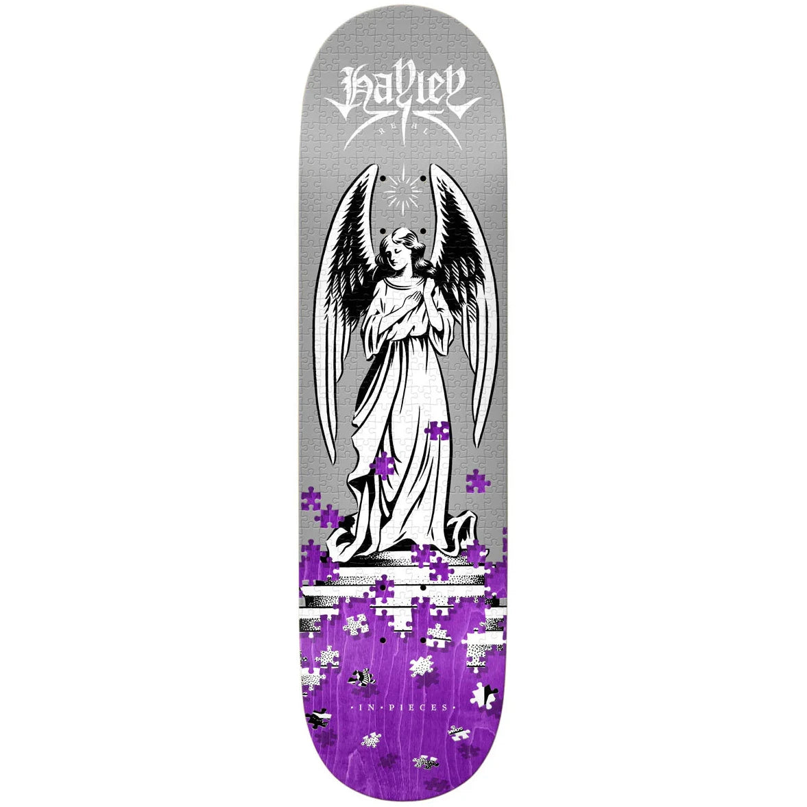Real Hayley Wilson Pieces 8.25" True Fit Skateboard Deck | Shop skateboards online with Pavement Skate Store with free Aotearoa NZ shipping over $100*!