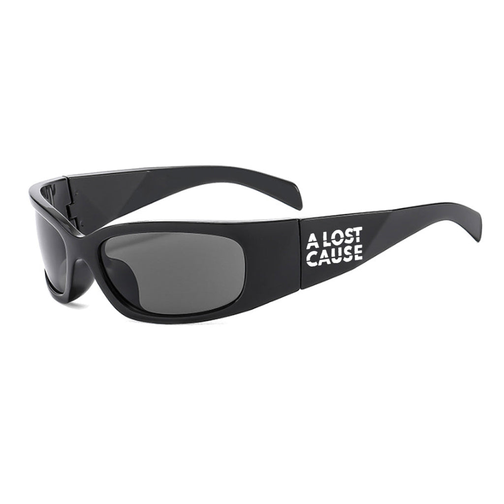 A Lost Cause Omen Sunglasses in Black | Free Aotearoa NZ shipping on ALC orders over $100* when you shop online with Pavement Skate Store.