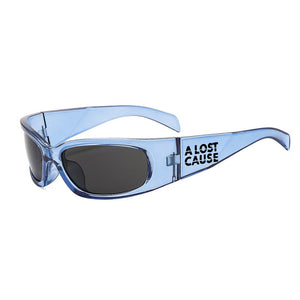A Lost Cause Omen Sunglasses in Blue | Free Aotearoa NZ shipping on ALC orders over $100* when you shop online with Pavement Skate Store.