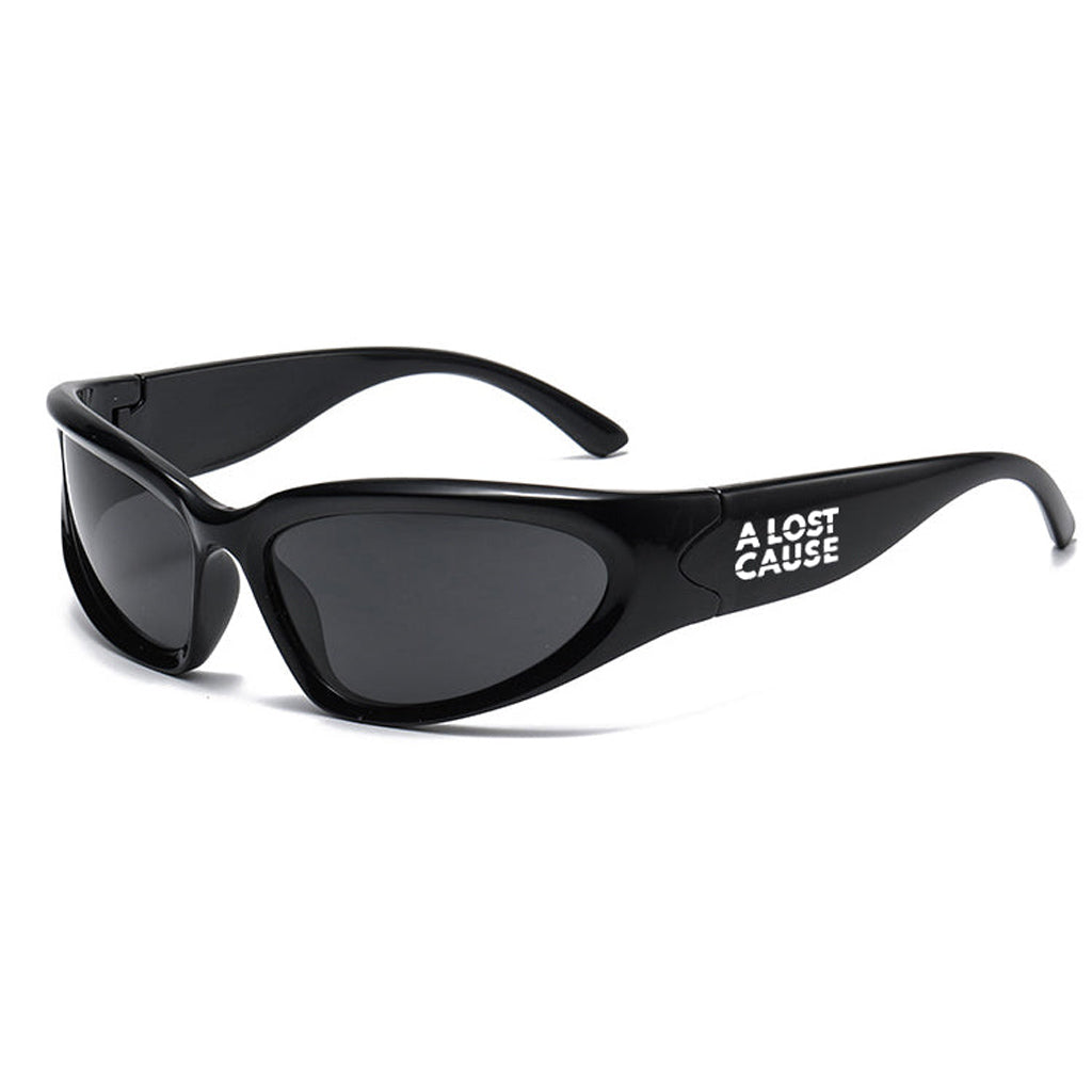 A Lost Cause Saber Sunglasses - Black | Free Aotearoa NZ shipping on ALC orders over $100* when you shop online with Pavement Skate Store.