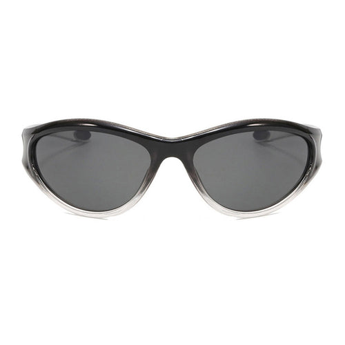 A Lost Cause Y2K Sunglasses - Black/Clear | Free Aotearoa NZ shipping on ALC orders over $100* when you shop online with Pavement Skate Store.