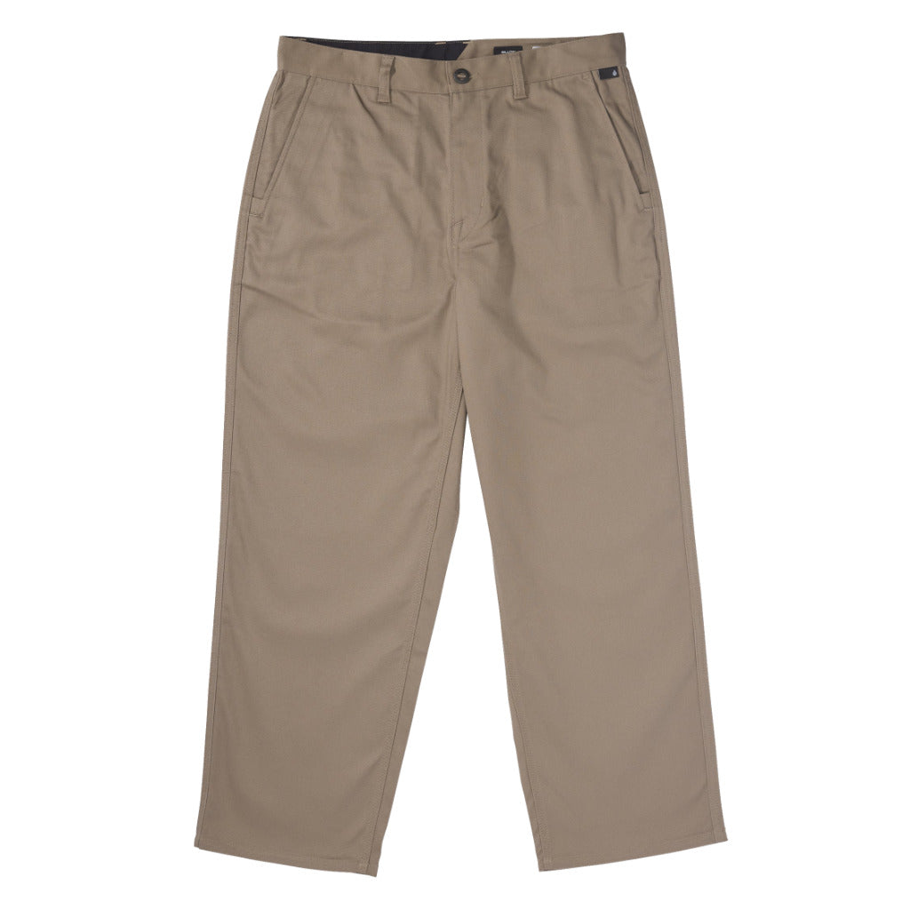 Volcom Billow Twill Pant in Brindle | Shop Volcom online with Pavement Skate Store and enjoy free Aotearoa NZ shipping on orders over $100*!