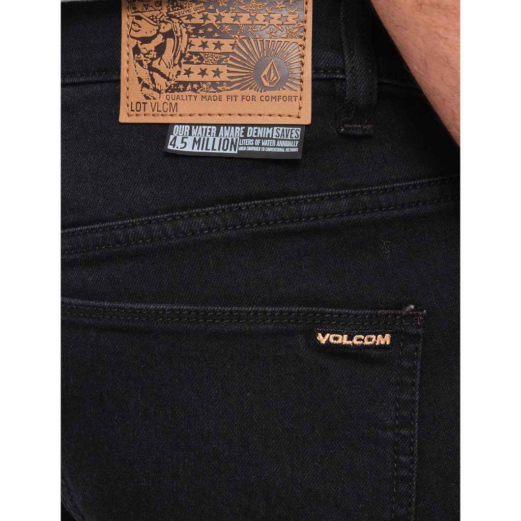 Volcom Modown Denim in Black Out | Shop Volcom clothing online with Pavement Skate Store with free Aotearoa NZ shipping over $100*!
