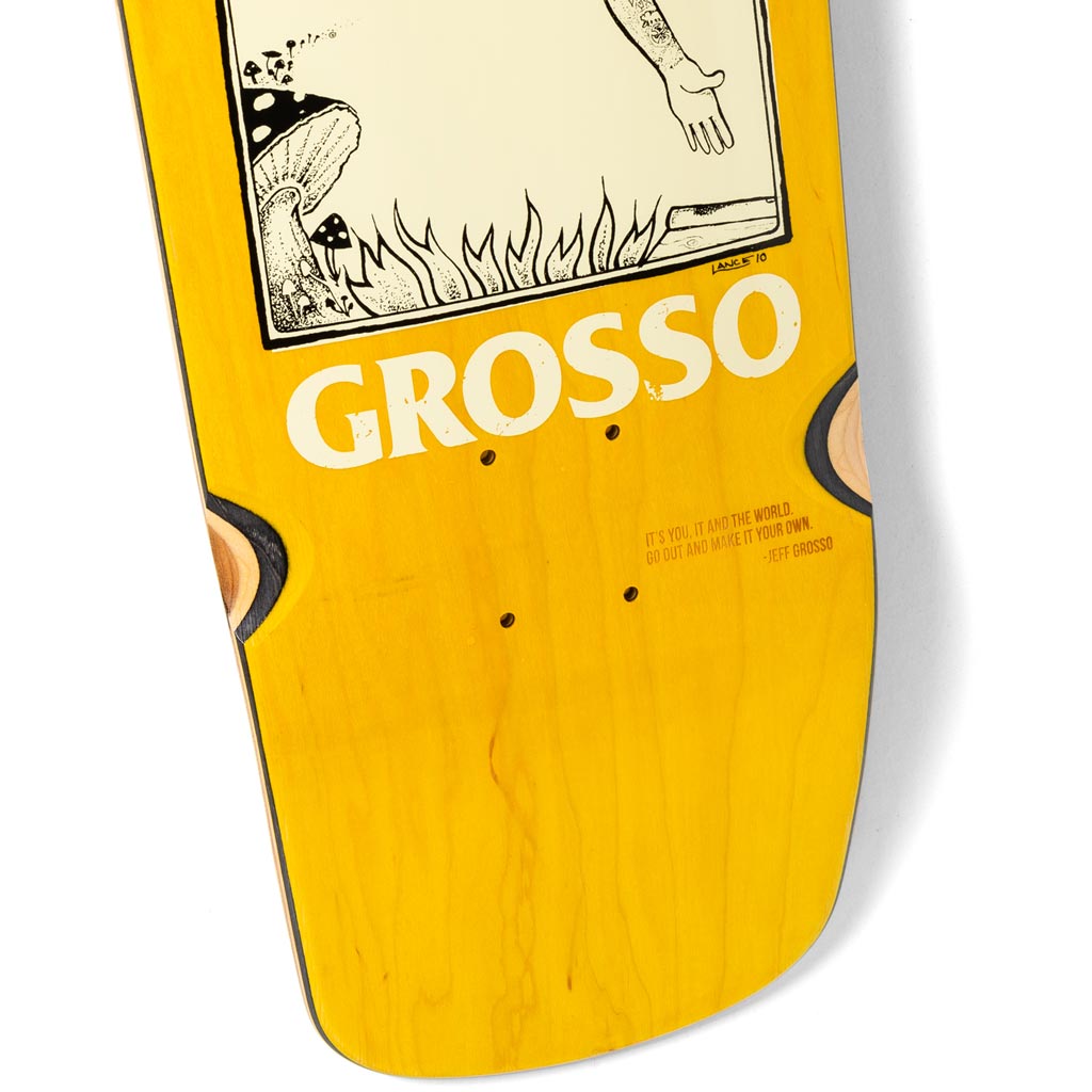 Anti Hero Skate Shop Day 2025 Grosso Handplant Fade Skateboard Deck. Shop Skate Shop Day skateboard decks with Pavement Skate Shop online! Free Aotearoa delivery!