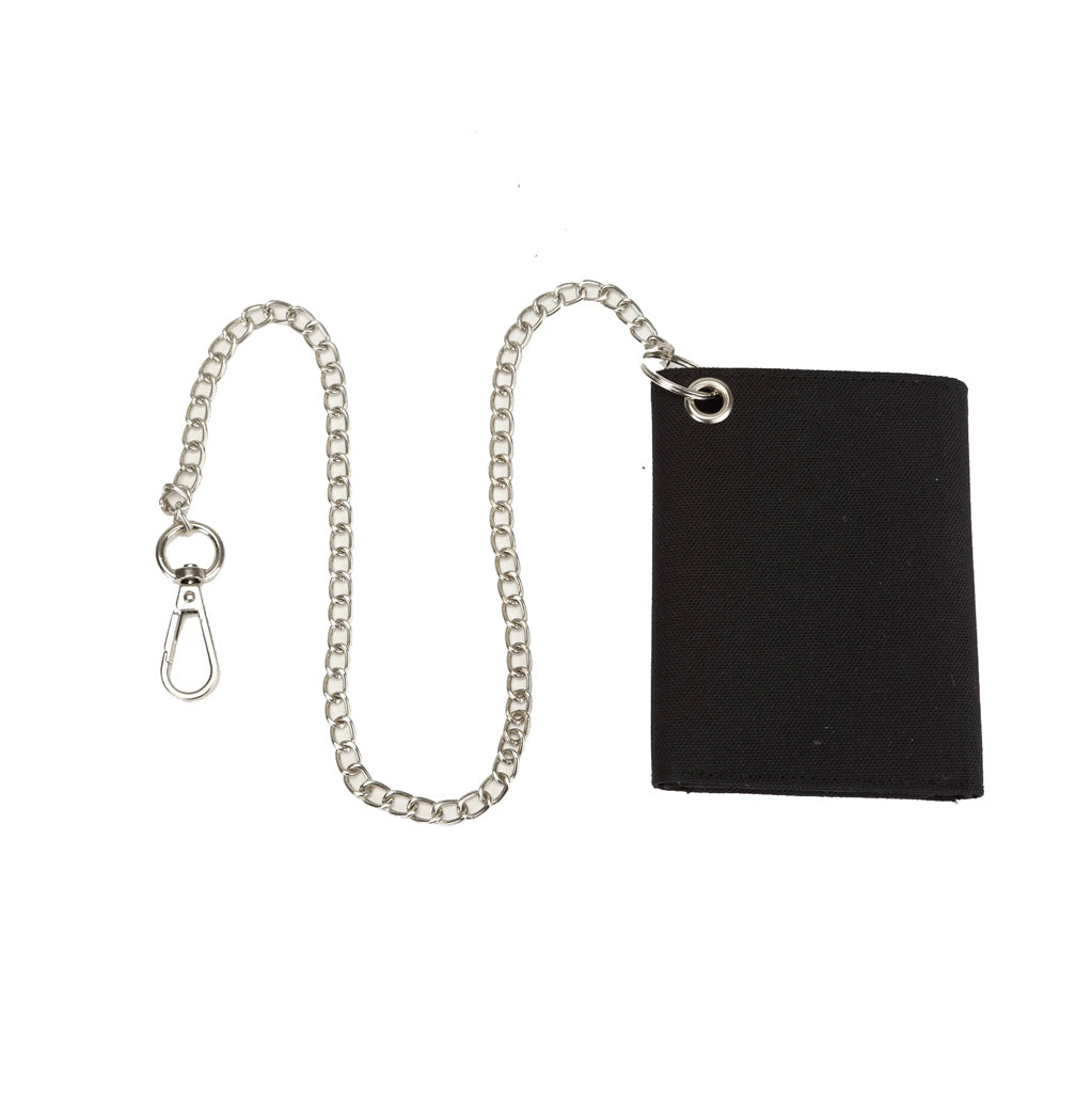 ALC STACKED CHAIN WALLET - BLACK