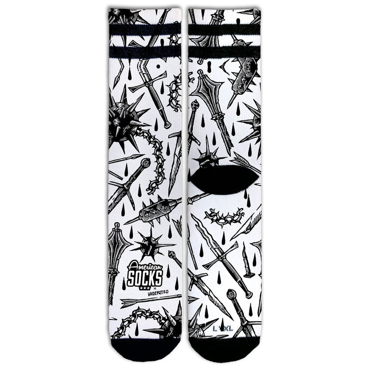 American Socks Mid Medieval | Shop socks online with Pavement Skate Store with free Aotearoa NZ shipping on orders over $100*!