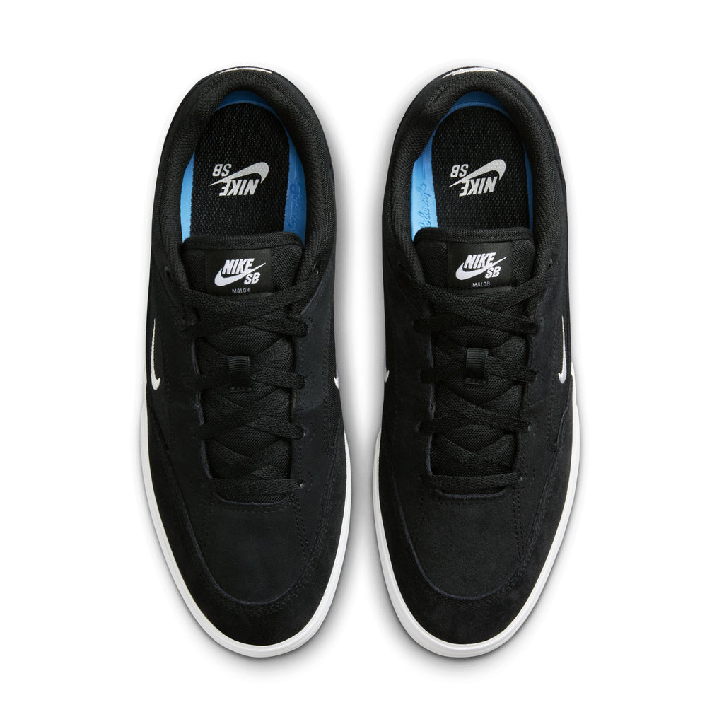 Nike SB Malor Skate Shoes in  Black/White - FV6064-001 | Free Aotearoa NZ shipping on your order with Pavement Skate Shop! 