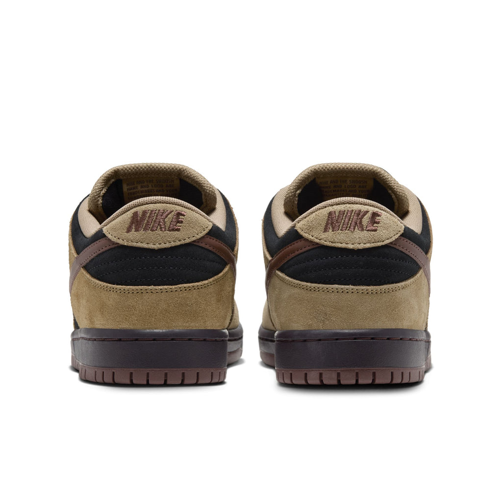 NIKE SB DUNK LOW PRO - FILBERT/LT CHOCOLATE-BLACK-BURGUNDY ASH