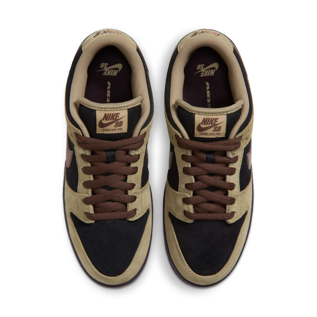 NIKE SB DUNK LOW PRO - FILBERT/LT CHOCOLATE-BLACK-BURGUNDY ASH