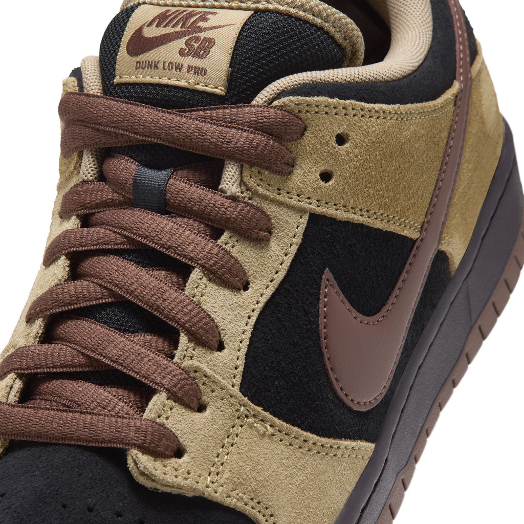 NIKE SB DUNK LOW PRO - FILBERT/LT CHOCOLATE-BLACK-BURGUNDY ASH