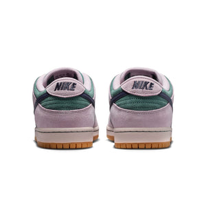 Nike SB Dunk Low Pro - Mineral Slate/Dark Raisin-Particle Rose Skate Shoes | Free Aotearoa NZ delivery when you order online with Pavement Skate Store