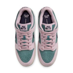 Nike SB Dunk Low Pro - Mineral Slate/Dark Raisin-Particle Rose Skate Shoes | Free Aotearoa NZ delivery when you order online with Pavement Skate Store