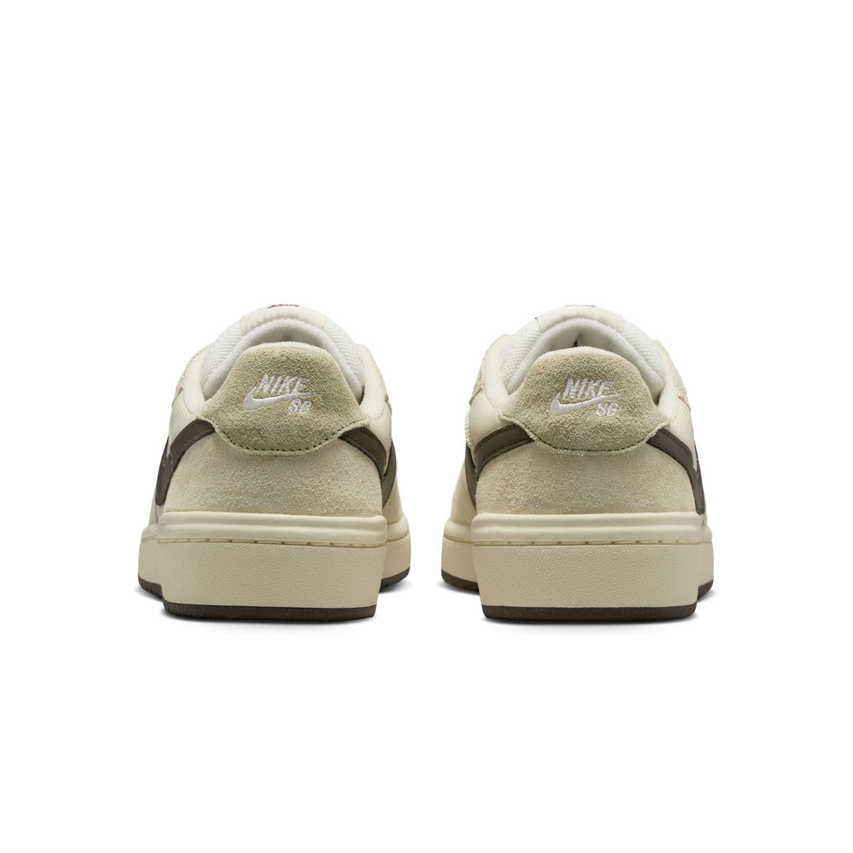 Nike SB Code 58 Skate Shoes in Pale Ivory/Dark Hazel-Lt Khaki-Muslin | Free Aotearoa shipping when you order your Nike SB over $100* with Pavement Skate Store!