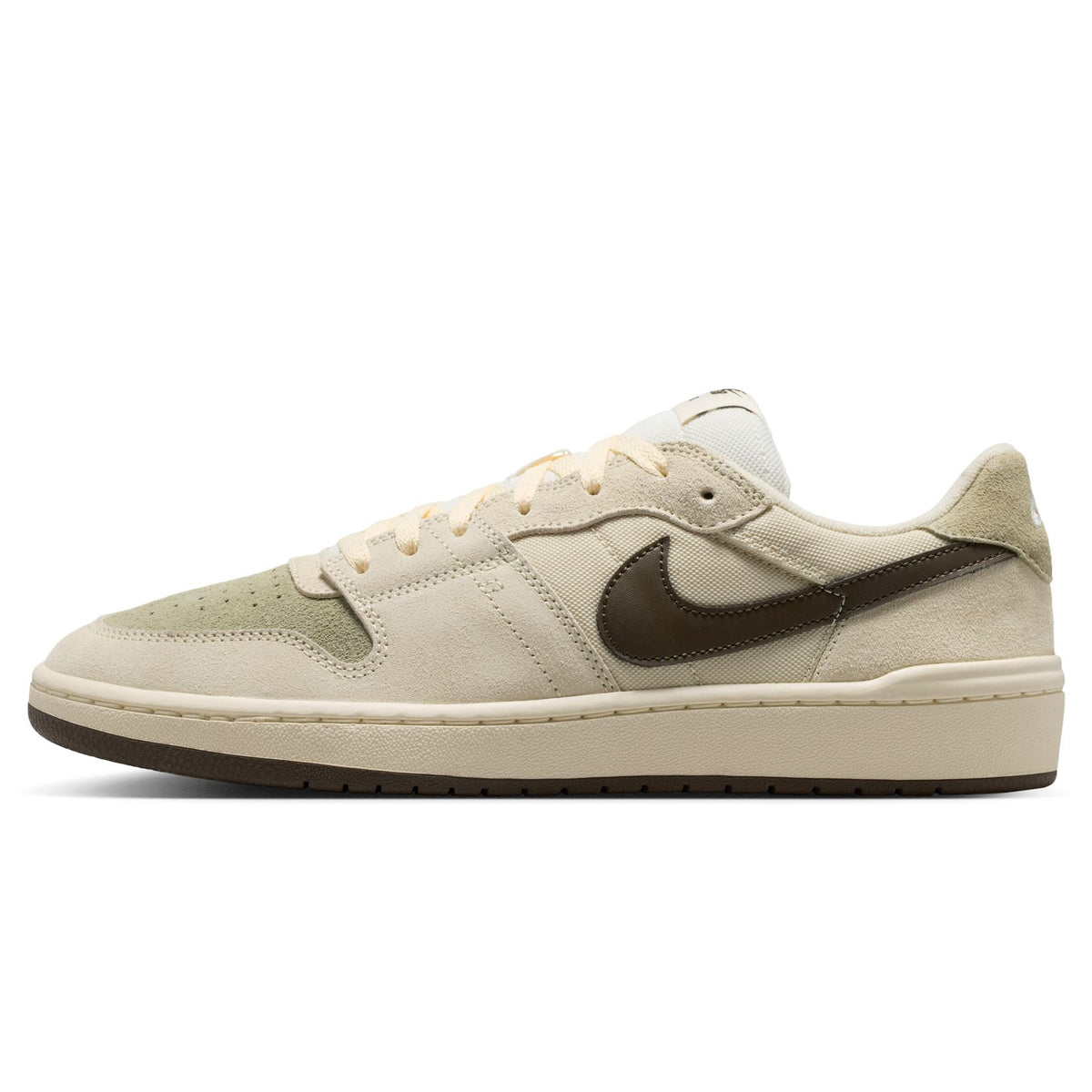 Nike SB Code 58 Skate Shoes in Pale Ivory/Dark Hazel-Lt Khaki-Muslin | Free Aotearoa shipping when you order your Nike SB over $100* with Pavement Skate Store!