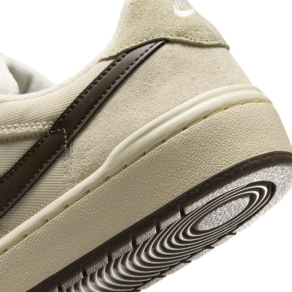 Nike SB Code 58 Skate Shoes in Pale Ivory/Dark Hazel-Lt Khaki-Muslin | Free Aotearoa shipping when you order your Nike SB over $100* with Pavement Skate Store!