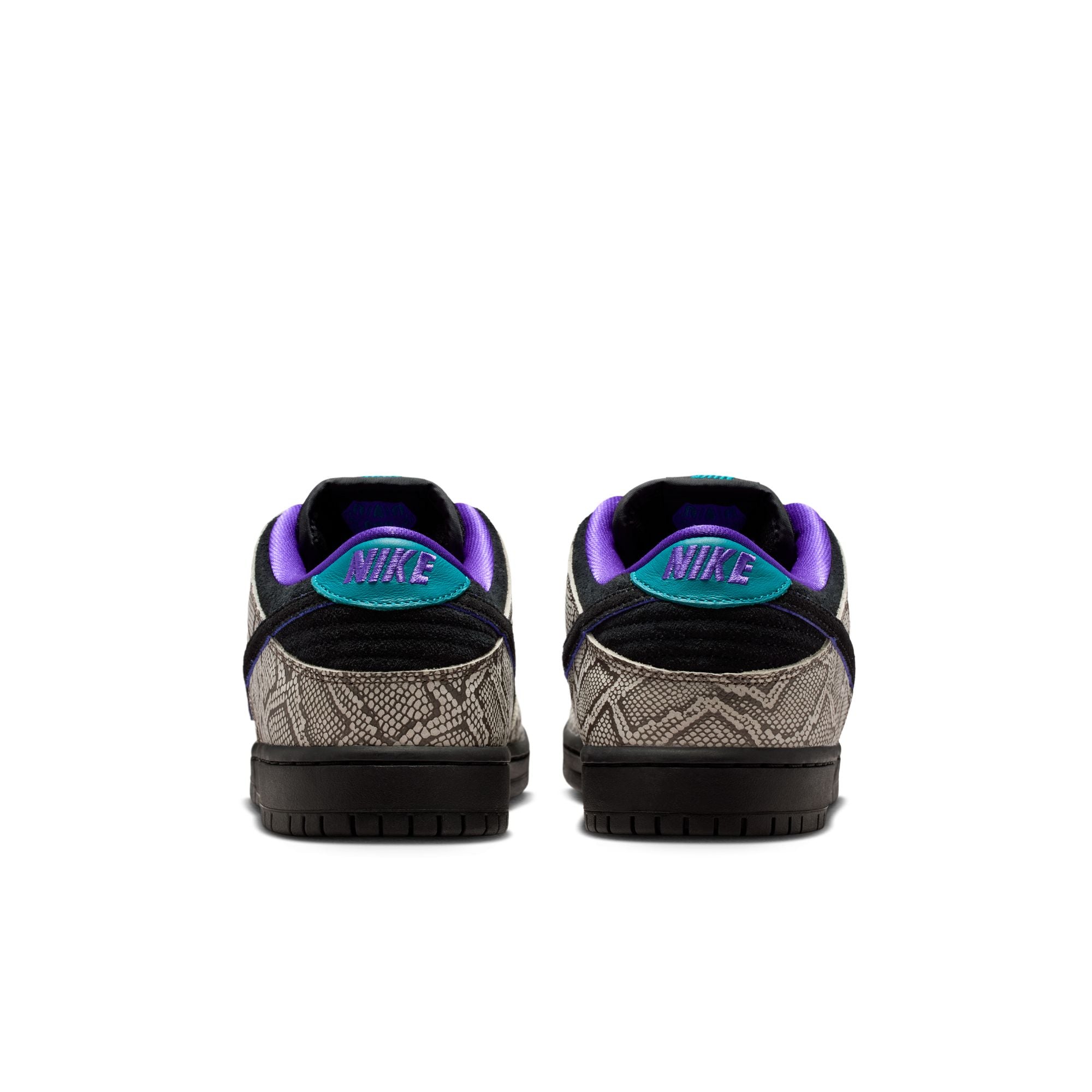 NIKE SB DUNK LOW PRO  X DASHAWN JORDAN - STRING/BLACK-BRIGHT SPRUCE-FIERCE PURPLE