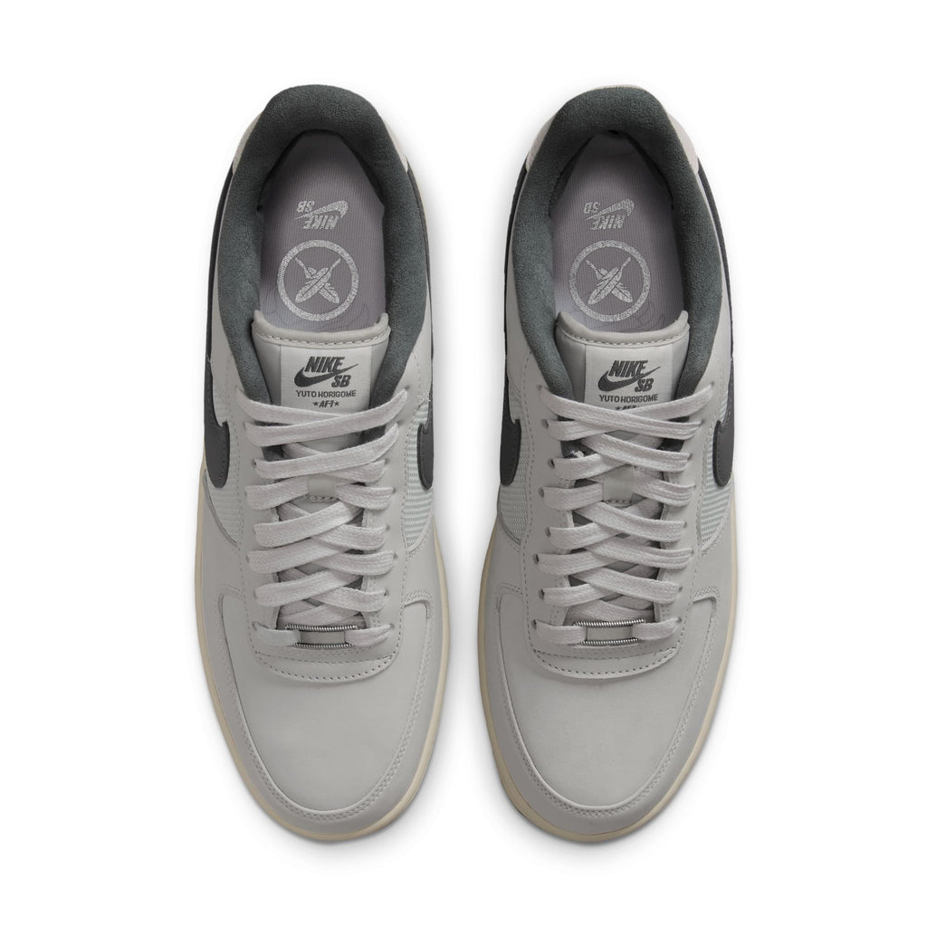 Nike SB Air Force 1 Yuto Horigome Shoes - White/Iron Grey-White-Coconut Milk Style: IO8439-100 | Free Aotearoa NZ shipping with Pavement Skate Store!