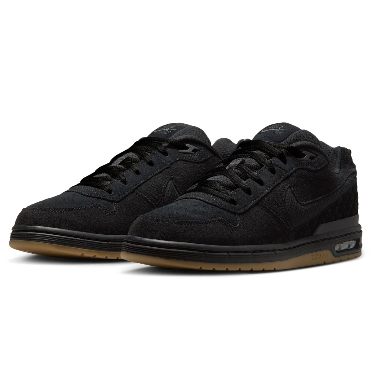 Nike SB P-Rod Zoom Air in Black/Gum - IQ6827-001 | Free Aotearoa NZ shipping on your order with Pavement Skate Shop!