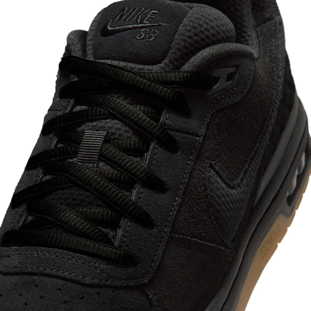 Nike SB P-Rod Zoom Air in Black/Gum - IQ6827-001 | Free Aotearoa NZ shipping on your order with Pavement Skate Shop!